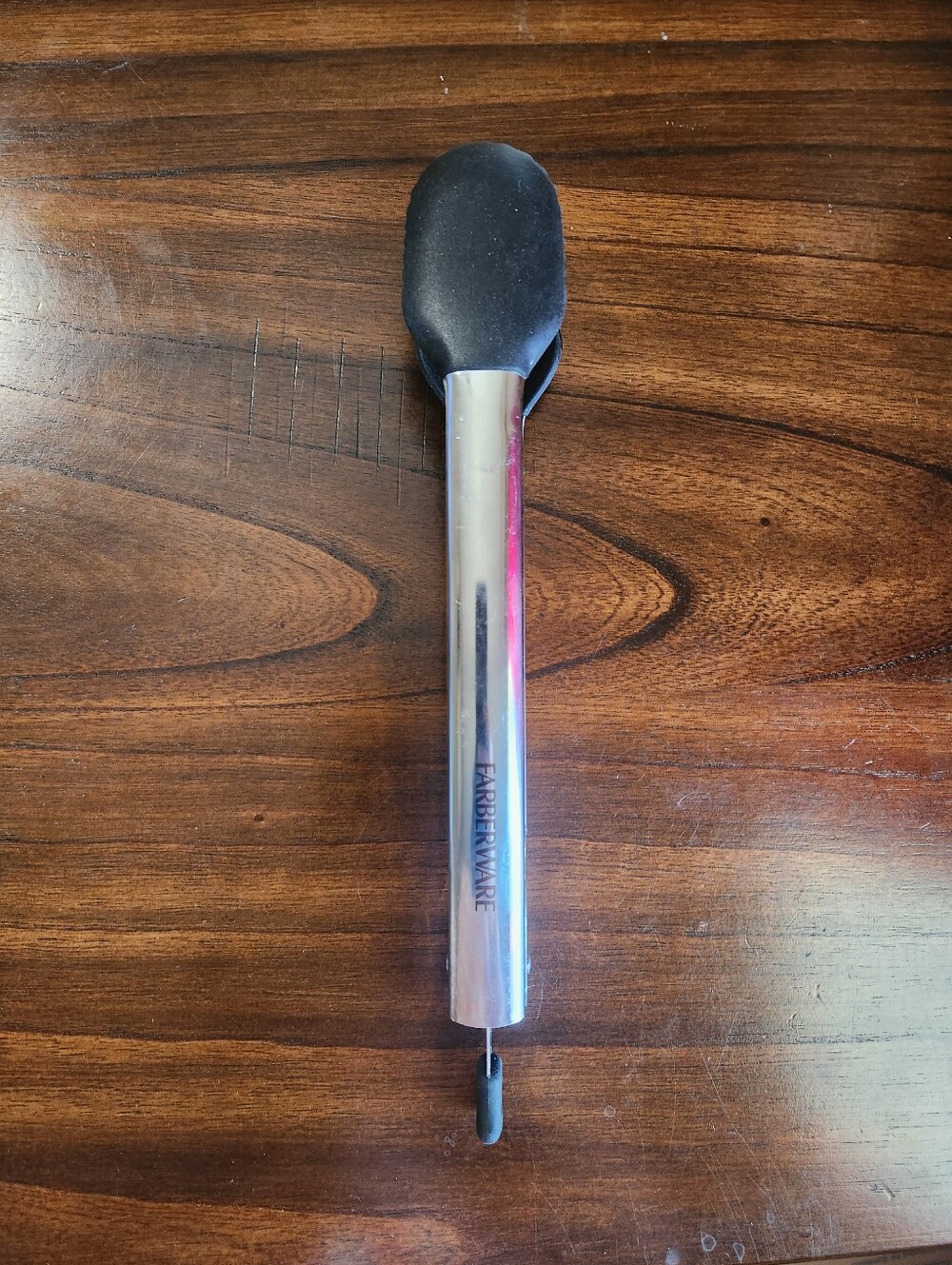 Farberware Stainless Steel Tongs with Silicone Tips. Locking